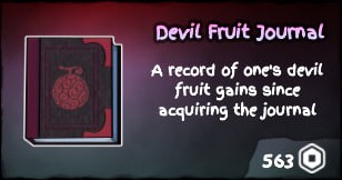 Devil Fruit Journal